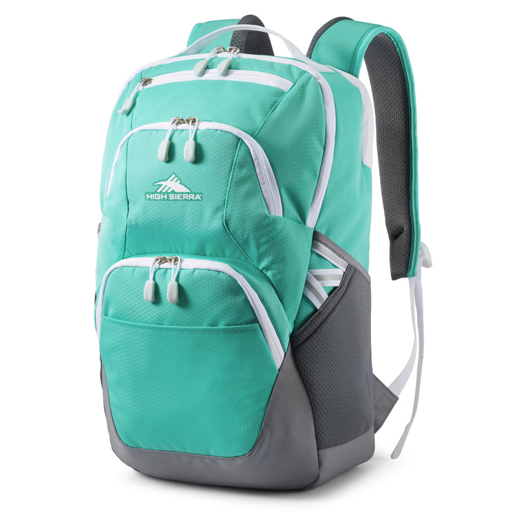 Backpack / Aquamarine/White