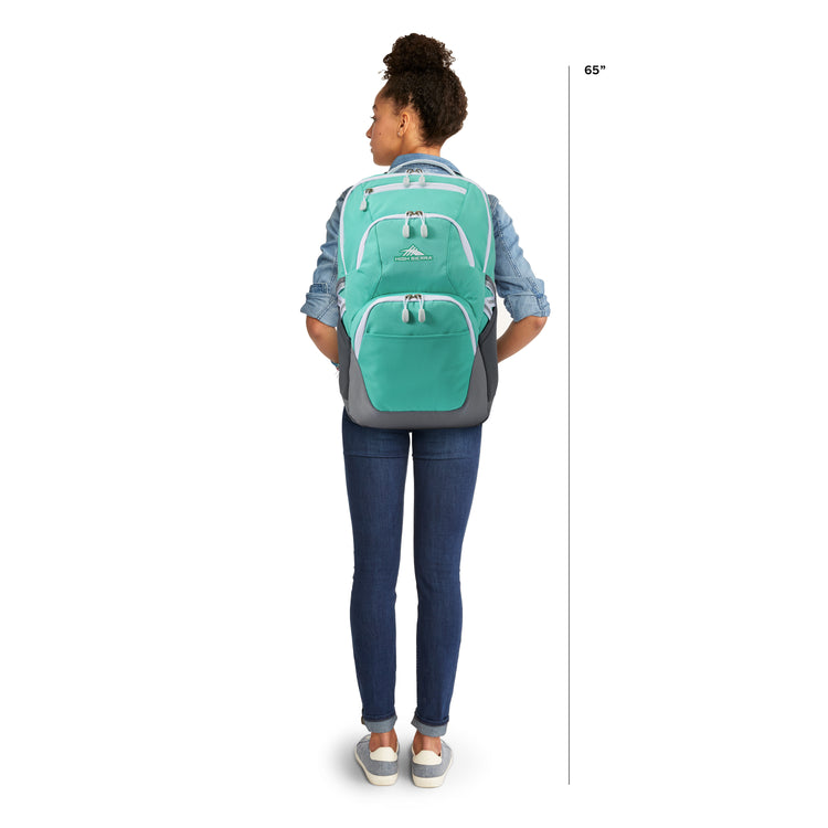 Backpack / Aquamarine/White