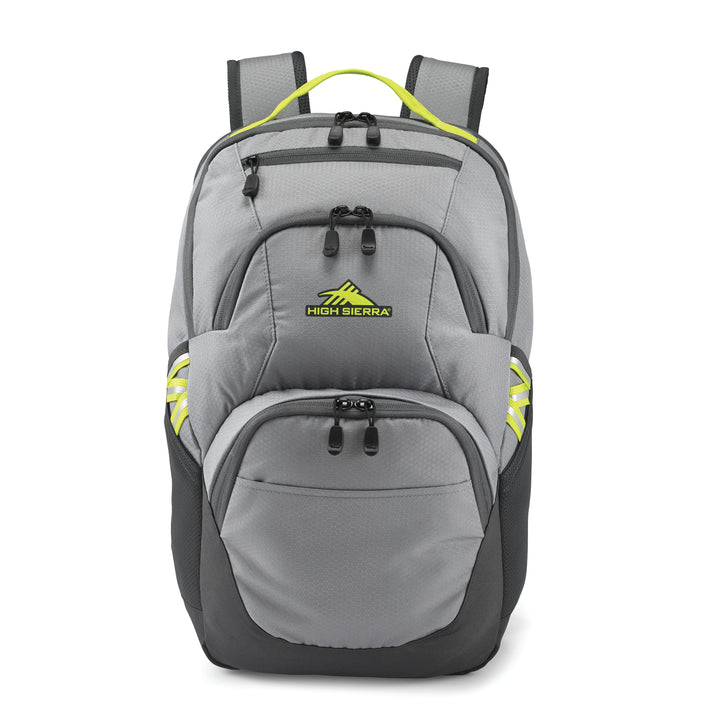 Backpack / Steel Grey/Mercury/Neon Green