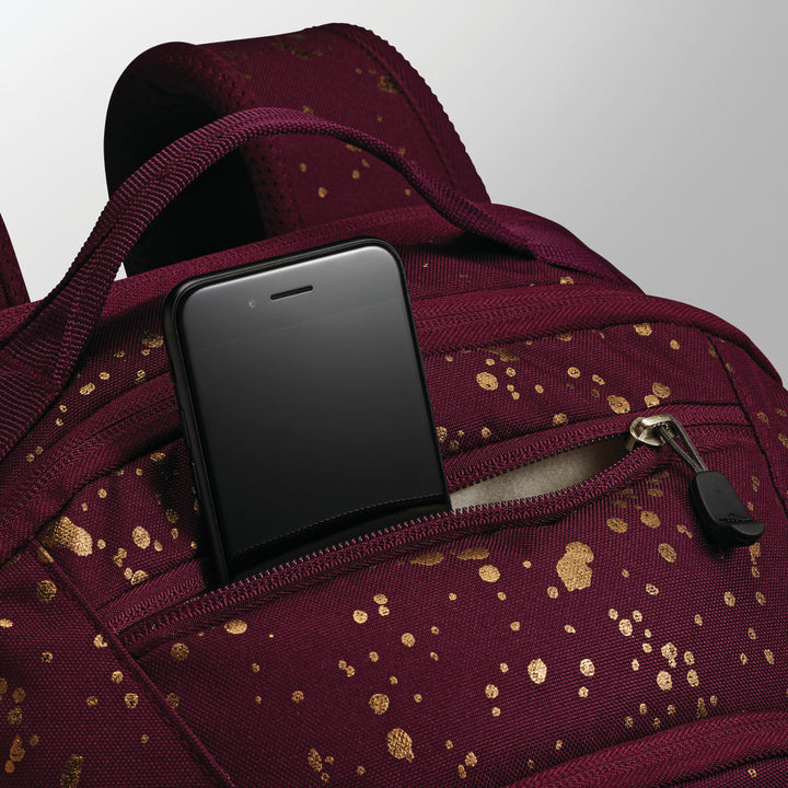 Backpack / Copper Splatter/Maroon