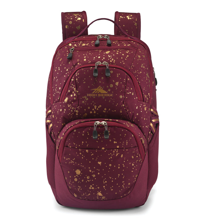 Backpack / Copper Splatter/Maroon