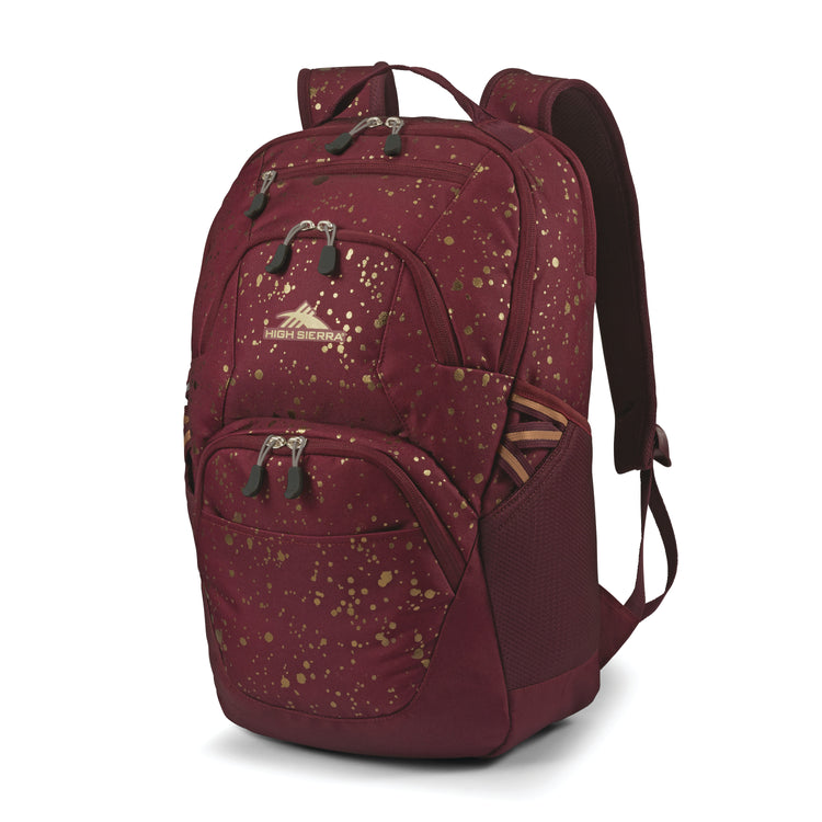 Backpack / Copper Splatter/Maroon