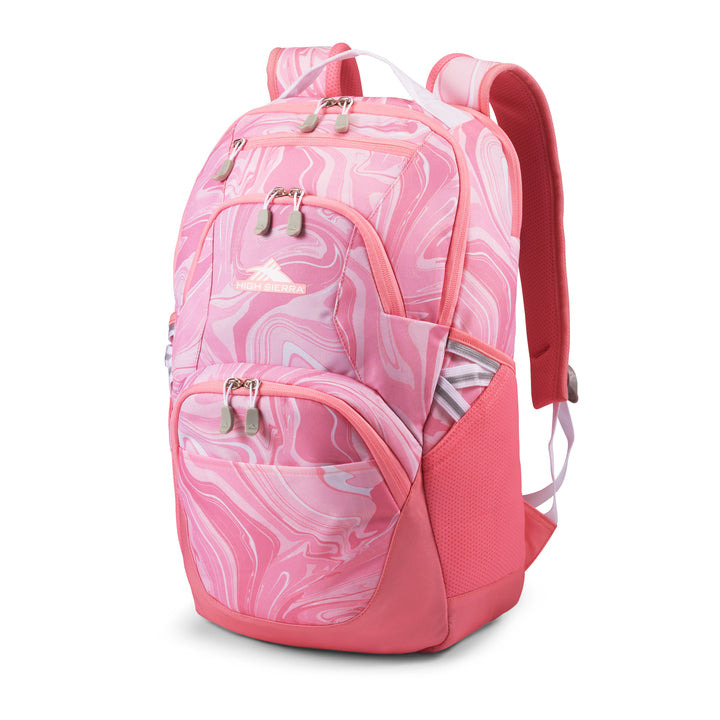 Backpack / Pink Marble/Bubblegum Pink