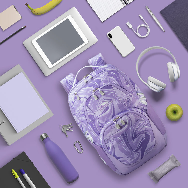 Backpack / Marble Lavender