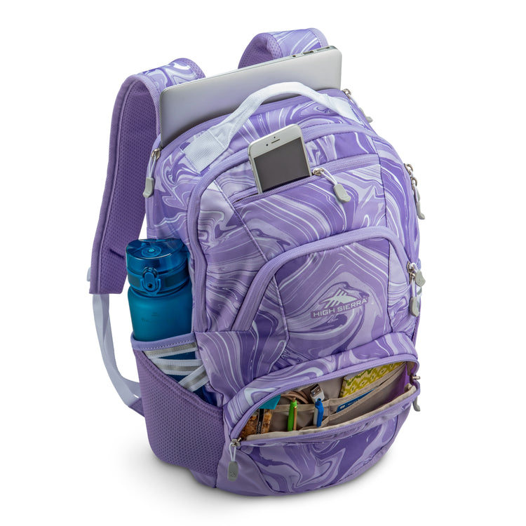 Backpack / Marble Lavender