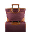 Shoulder Bag / Burgundy/Tan