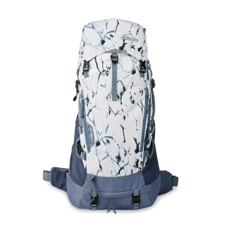 60 L Women's / White Cracked Ice/Grey Blue