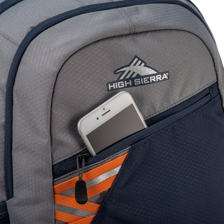 Backpack / Steel Grey/Indigo Blue