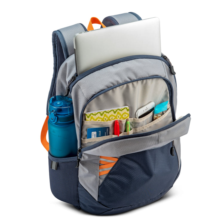 Backpack / Steel Grey/Indigo Blue