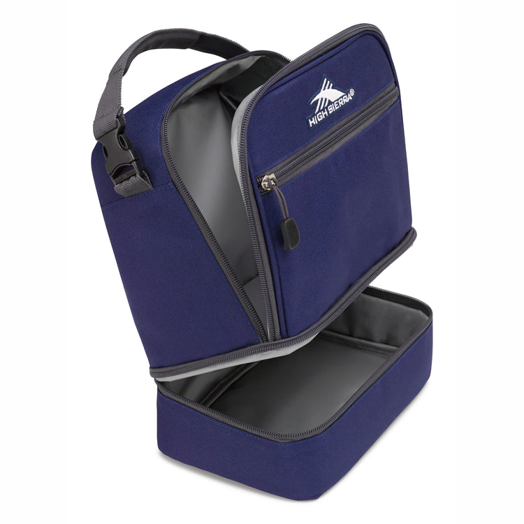 2-Compartment / True Navy/Mercury