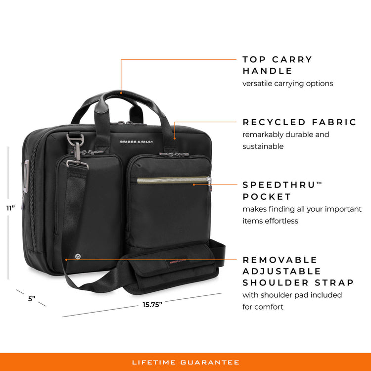 Med Exp Briefcase / Black