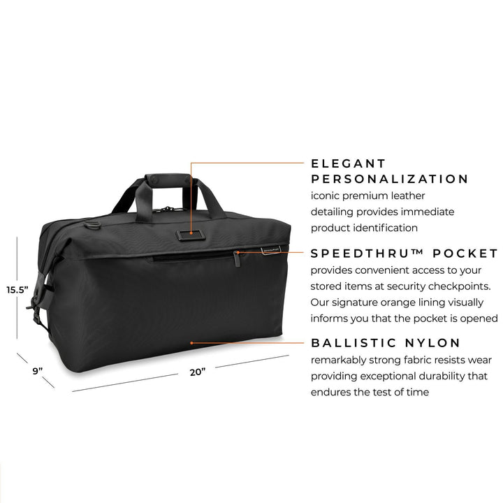 Carry-on Duffel / Black