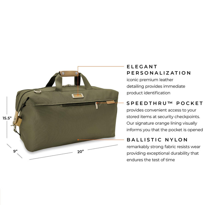 Carry-on Duffel / Olive