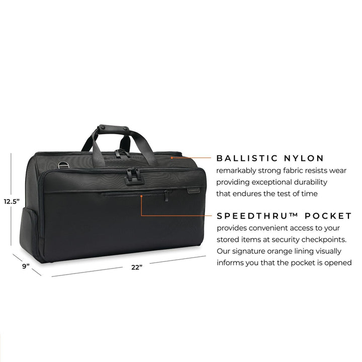 Garment Duffel / Black