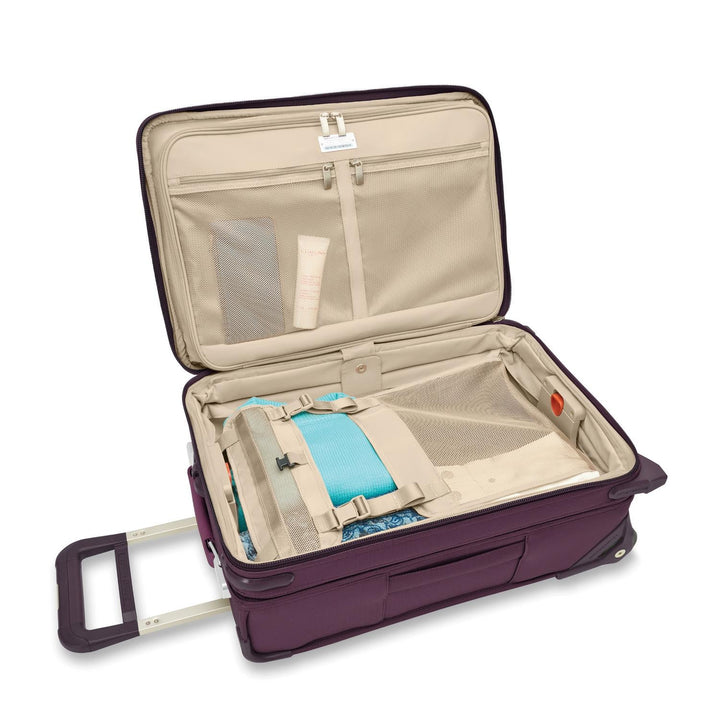 22 Inch 2-wheel Carry-on / Plum