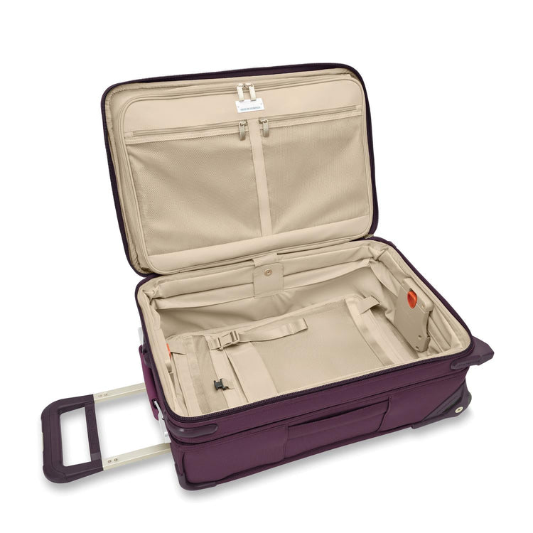 22 Inch 2-wheel Carry-on / Plum