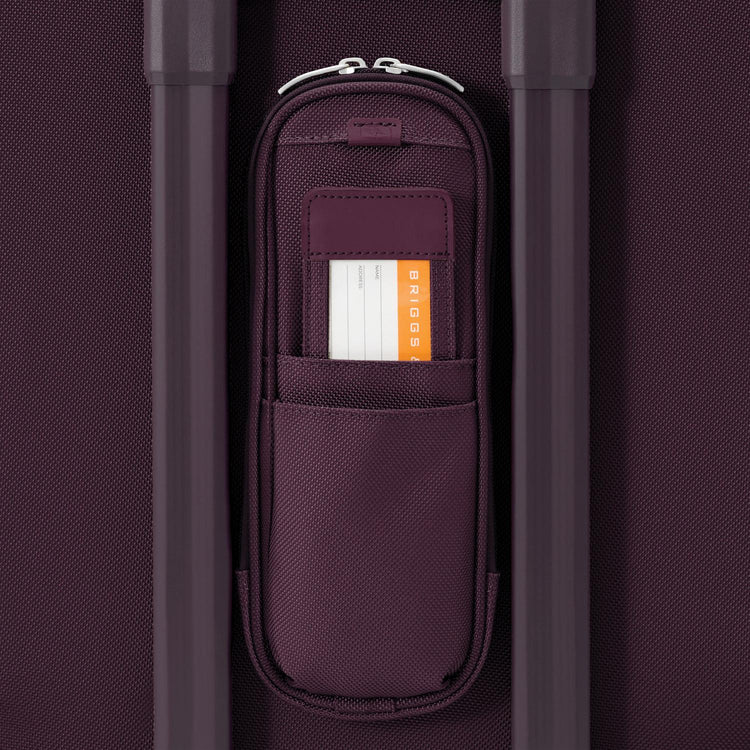 22 Inch 2-wheel Carry-on / Plum