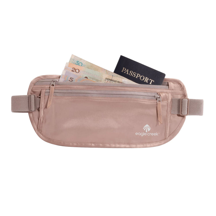 Silk Money Belt / Rose