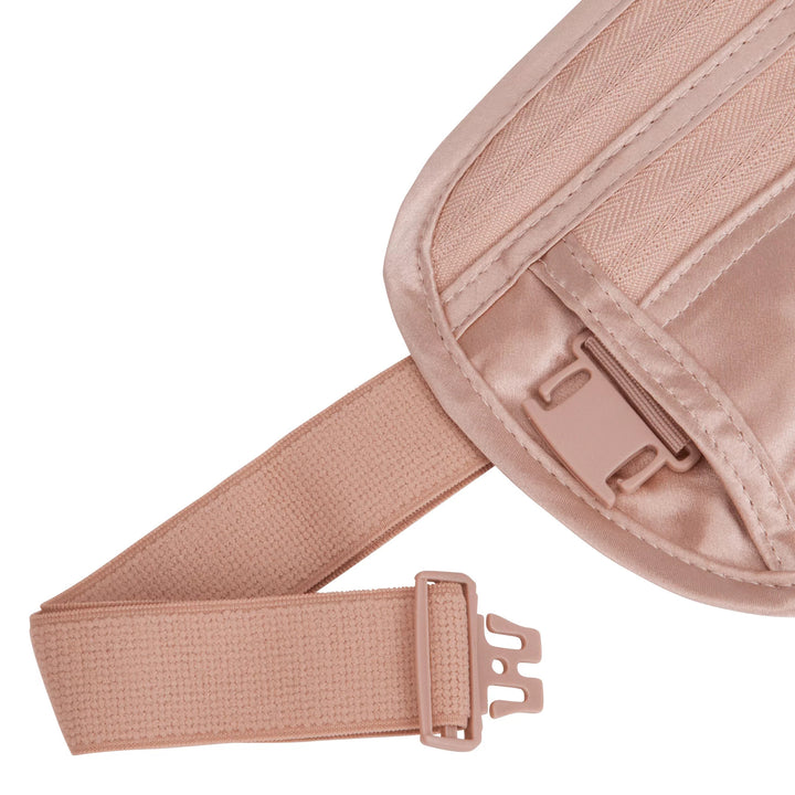 Silk Money Belt / Rose