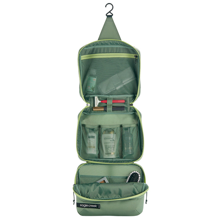 Trifold Toiletry Kit / Mossy Green