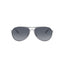 M (59mm) / Polished Chrome / Grey Gradient Polarized