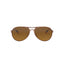 M (59mm)/Rose Gold / Brown Gradient Polarized