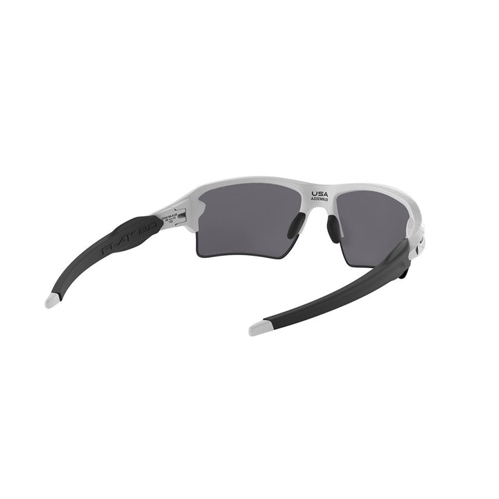 S (59mm)/Polished White / Prizm Black Polarized