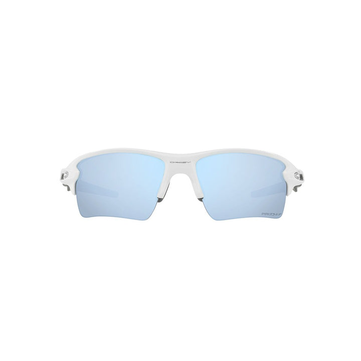 S (59mm)/Polished White / Prizm Deep Water Polarized