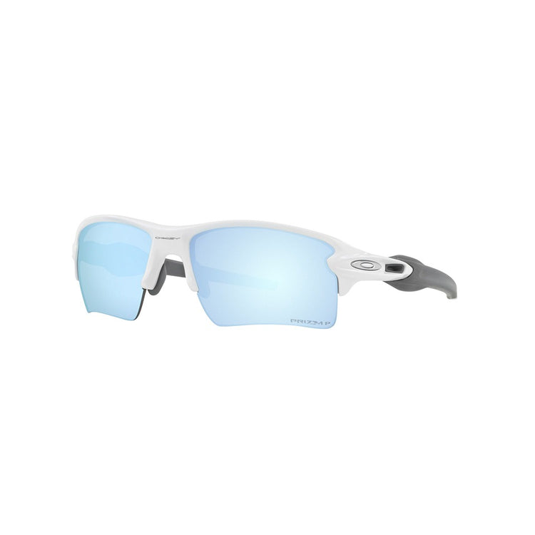 S (59mm)/Polished White / Prizm Deep Water Polarized