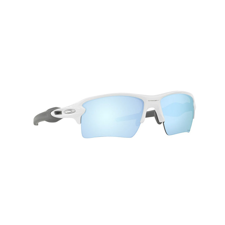 S (59mm)/Polished White / Prizm Deep Water Polarized