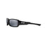 M (54mm)/Polished Black / Black Iridium Polarized