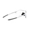 L (38mm)/Matte White / Clear to Black Iridium Photochromic