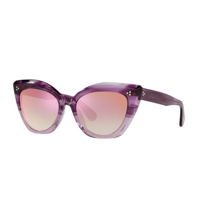 XL (55mm) / Jacaranda Gradient / Soft Pink Gradient Mirror