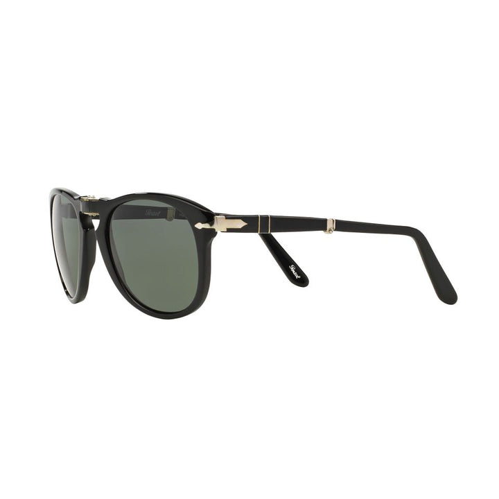 L (54mm) / Black / Green Polarized