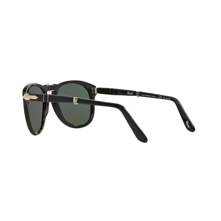 L (54mm) / Black / Green Polarized