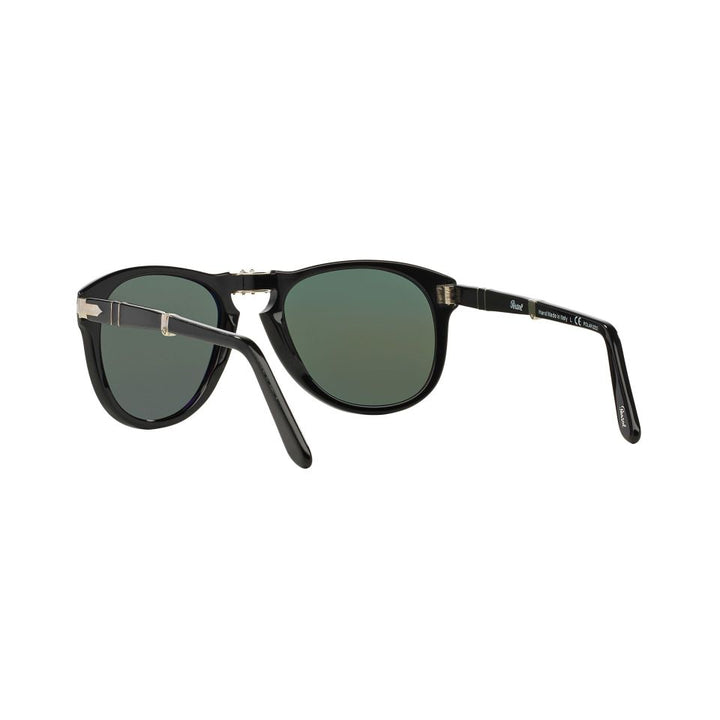 L (54mm) / Black / Green Polarized