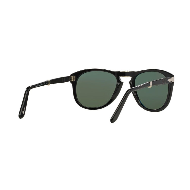 L (54mm) / Black / Green Polarized