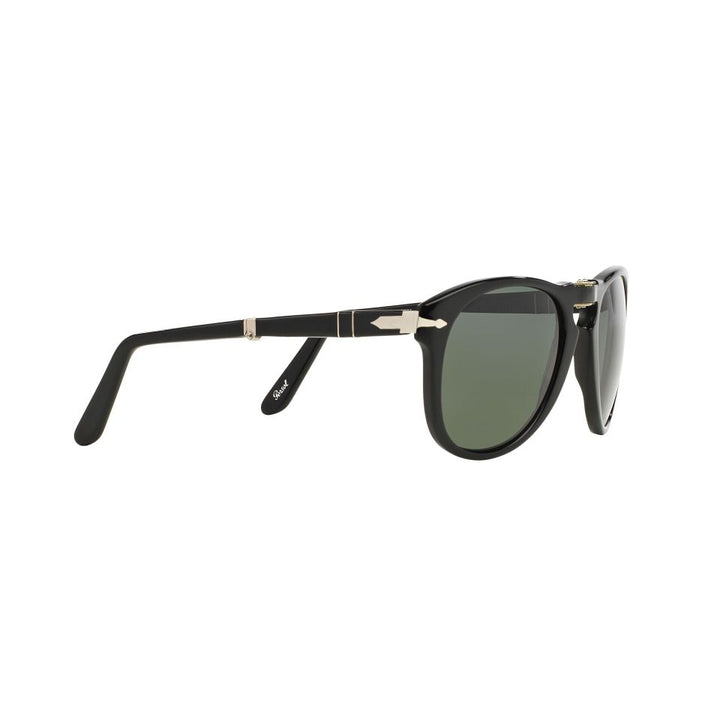 L (54mm) / Black / Green Polarized