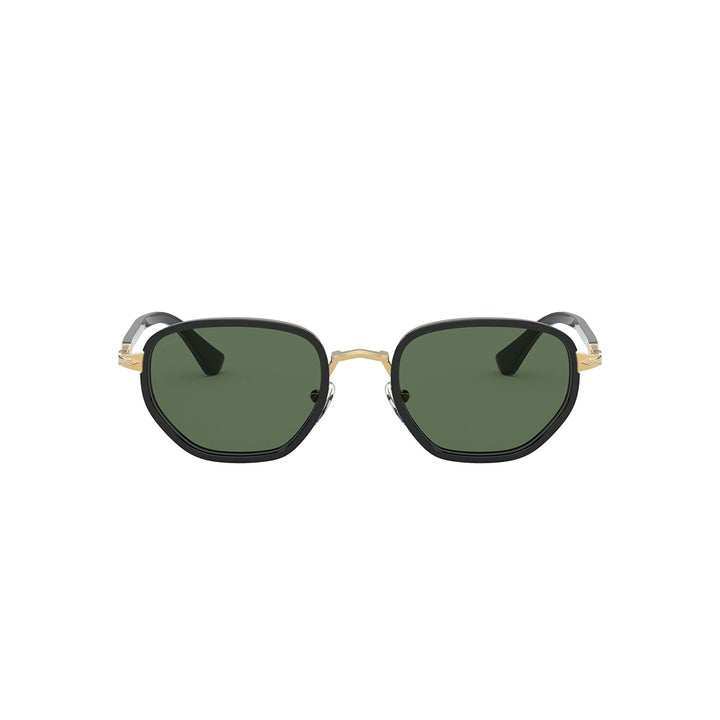 L (50mm)/Black / Green Polarized