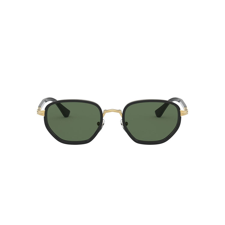 L (50mm)/Black / Green Polarized