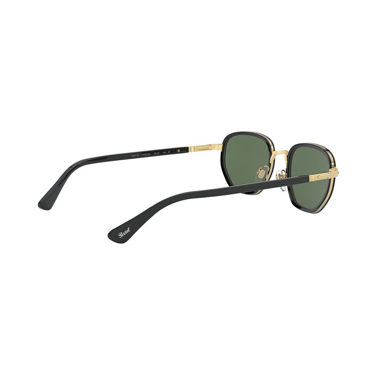 L (50mm)/Black / Green Polarized