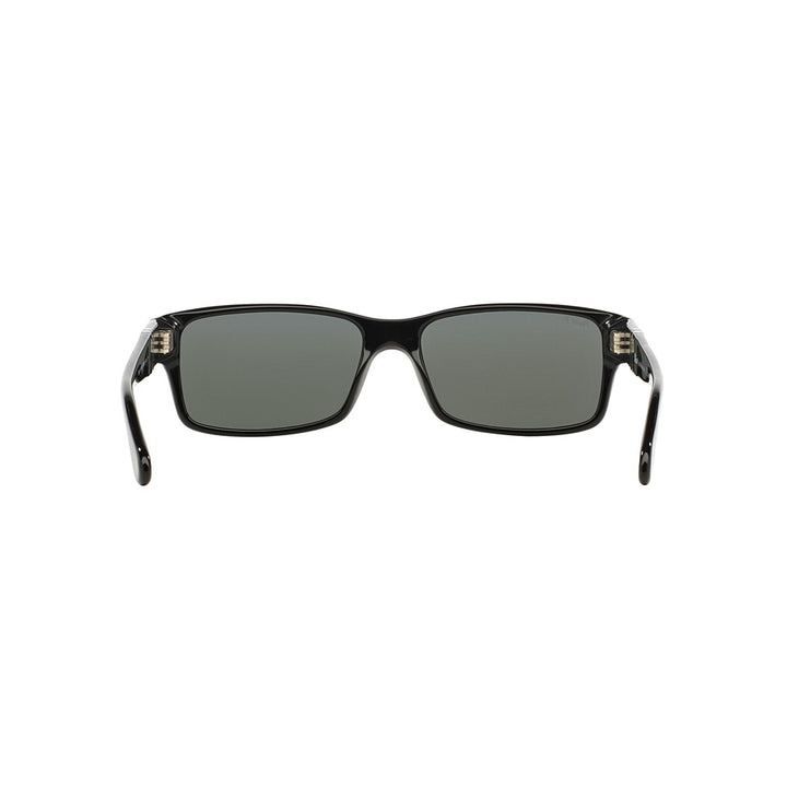 L (58mm)/Black / Green Polarized