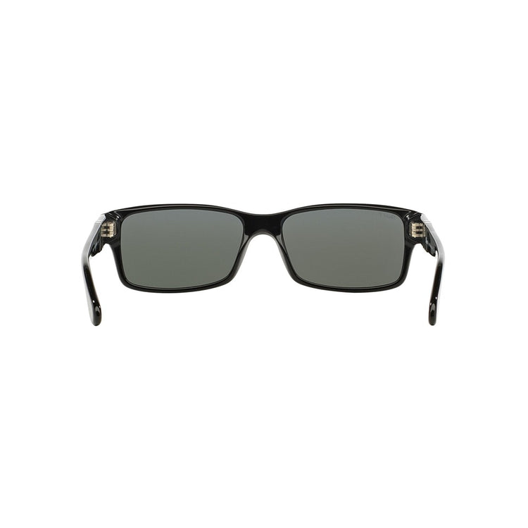 L (58mm)/Black / Green Polarized