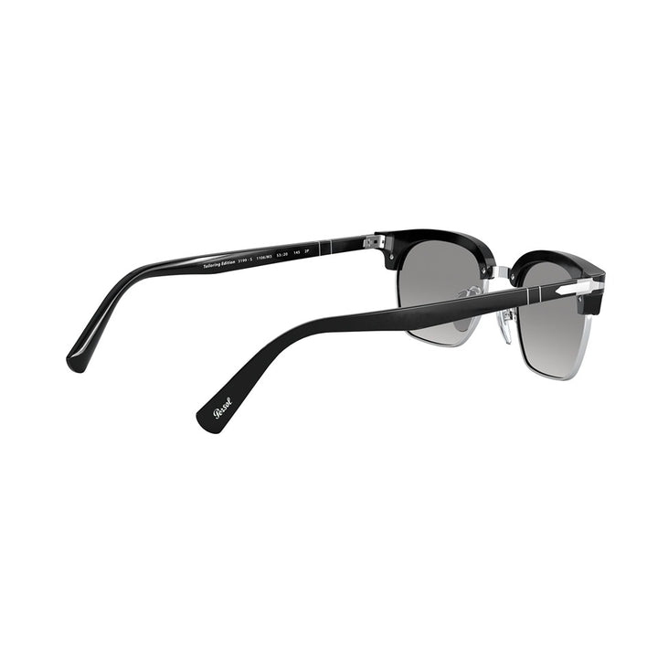 XL (53mm)/Black-Silver / Polarized Grey Gradient