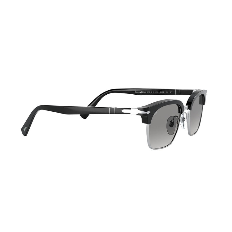 XL (53mm)/Black-Silver / Polarized Grey Gradient