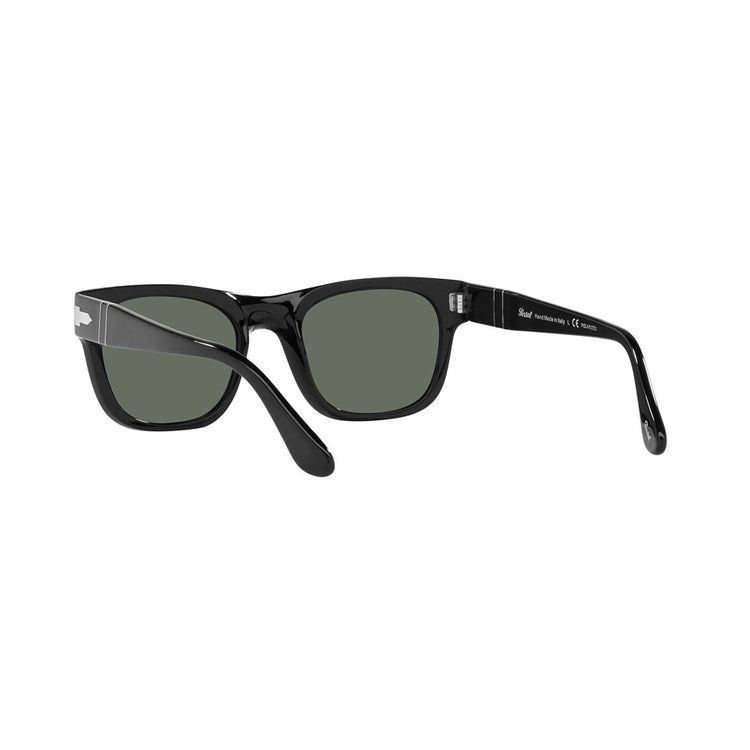 M (52mm)/Black / Green Polarized