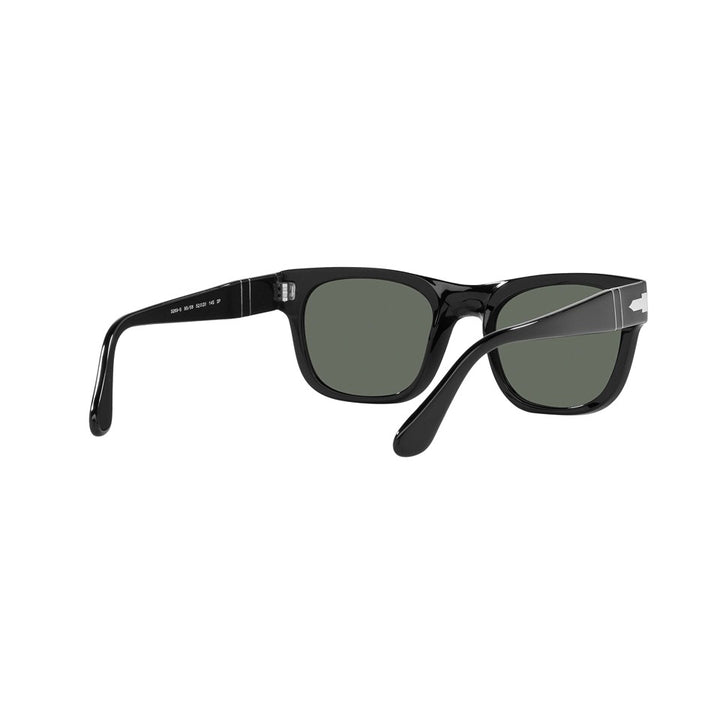 M (52mm)/Black / Green Polarized