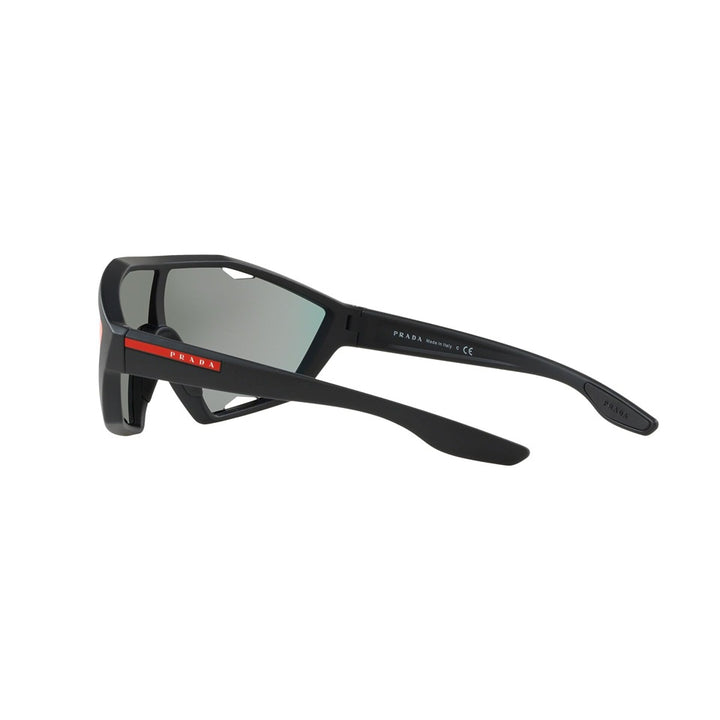 XL (30mm)/Black Rubber / Dark Grey Mirror Blue/Red