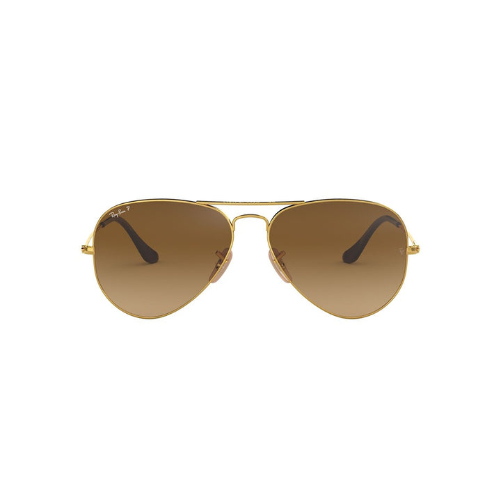 XL (58mm) / Gold / Polarized Brown Gradient