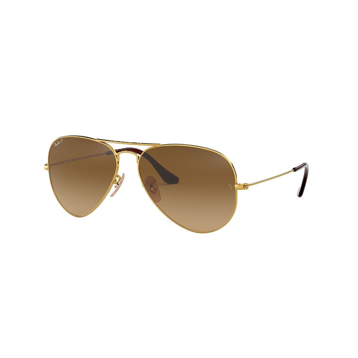 XL (58mm) / Gold / Polarized Brown Gradient